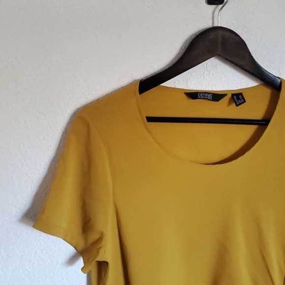 Dennis By Dennis Basso Marigold Tunic Top 12 - Picture 1 of 8